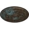 Ekena Millwork Tellson Ceiling Medallion (Fits Canopies up to 6 3/4"), 30 5/8"OD x 2 1/2"P, Bronze Blue Patina CM30TEBBS - alternate 2